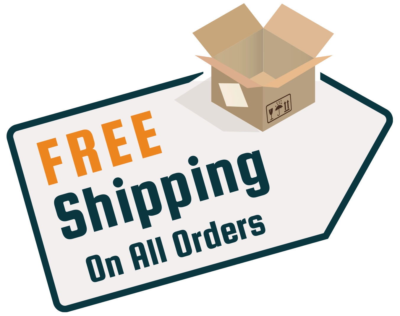 Custom Die-Cut Vinyl Decal Free Shipping
